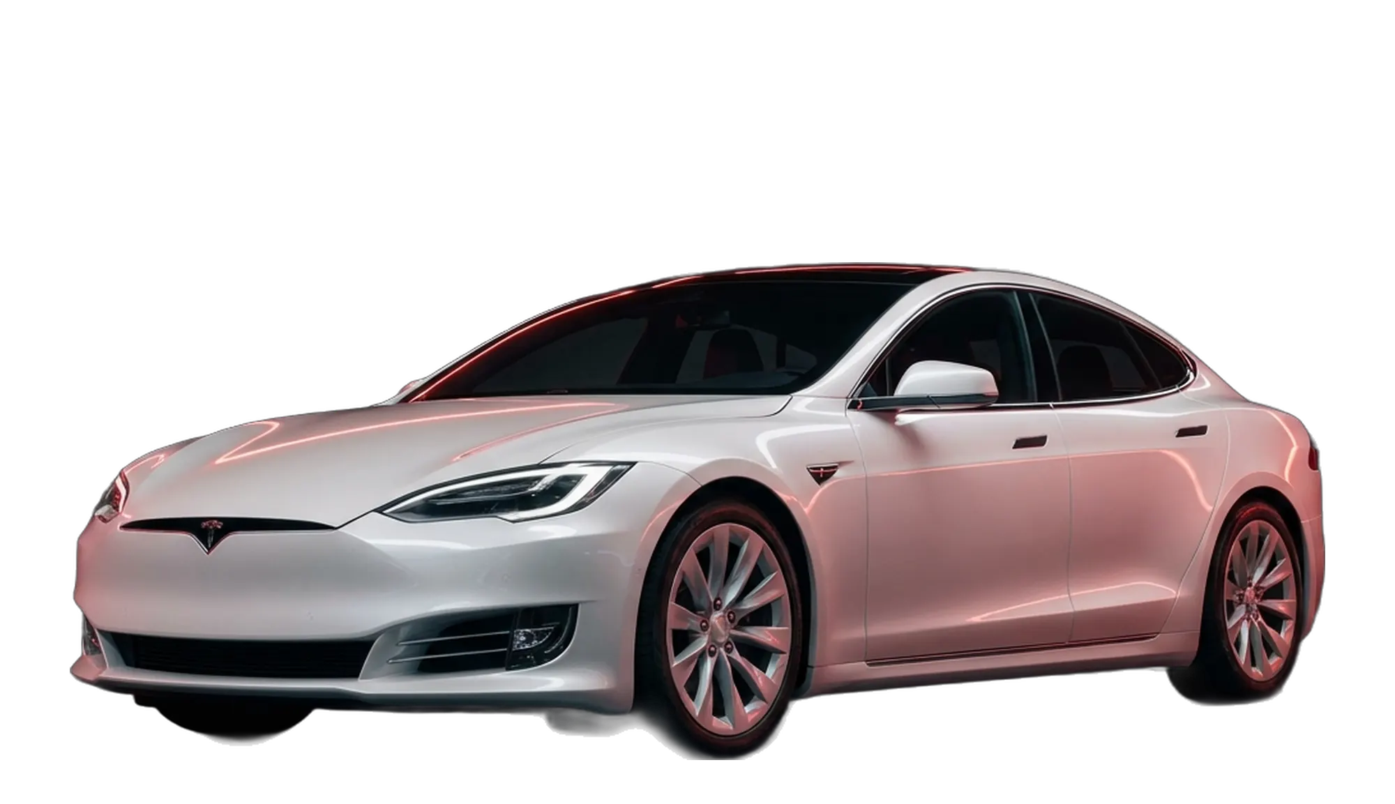 Tesla, one of the makes repaired at Wrecktified Paint & Collision