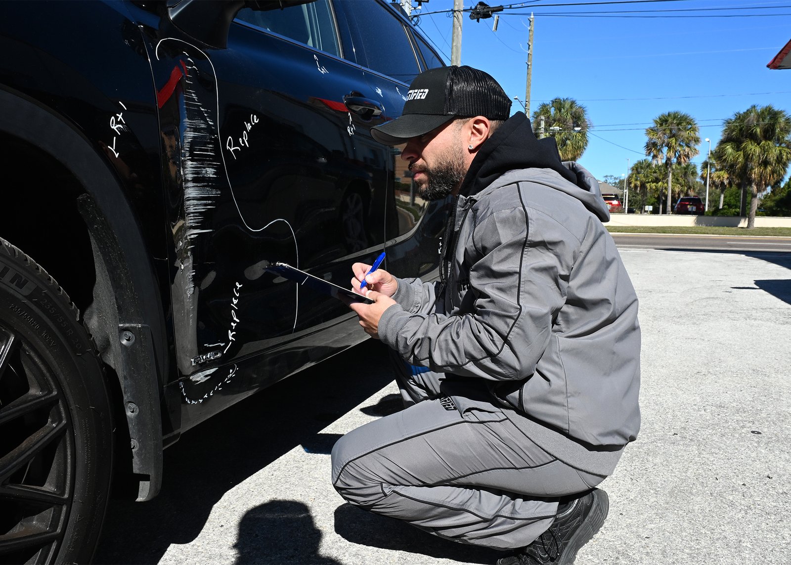 Online collision repair estimate Wrecktified Clearwater FL
